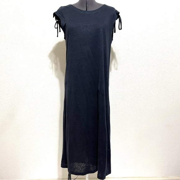 Caara Woman Lace up Tie Shoulder Cap Sleeve Dress Size S - Picture 1 of 14